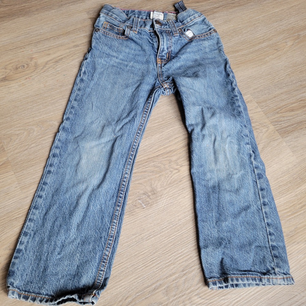 OshKosh‎ Boys Jeans 5 Regular Blue Cotton Classic Straight Leg Casual